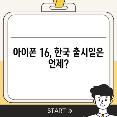 아이폰 16 한국 1차 출시국 확정, 프로 가격과 더 커진 디스플레이