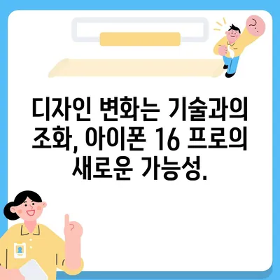 아이폰 16 프로 출시일 | 디자인 변화 예상 분석