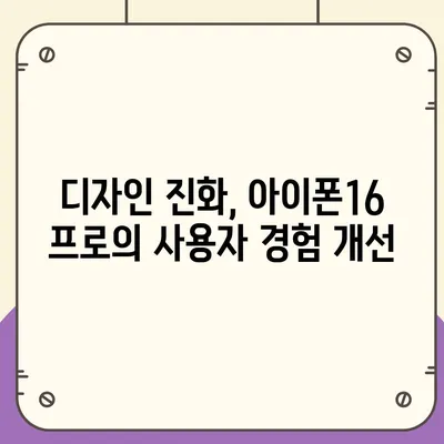 아이폰16 프로의 디자인 변화와 출시일