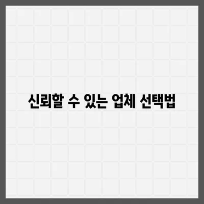 천안 포장 이사 업체, 신뢰할 수 있는 선택