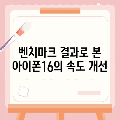 아이폰16 벤치마크 성능은 얼마나 좋아졌을까?