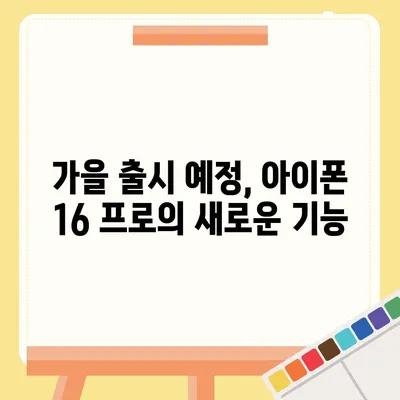 아이폰 16 프로 | 디자인과 출시일, 실물의 모습