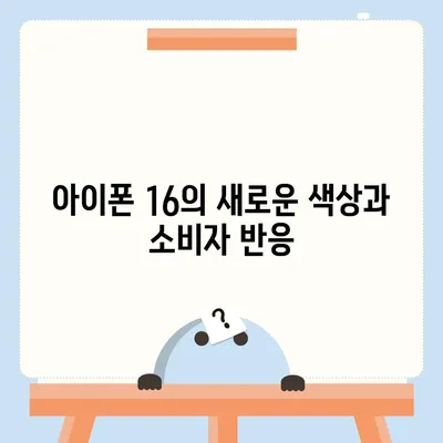 아이폰 16의 역사적 대박 가능성 | 유출된 디자인, 색상, 출시일, 가격