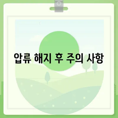 카카오뱅크 통장 압류 해지의 유일한 방법