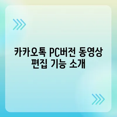 카카오톡 pc버전 동영상