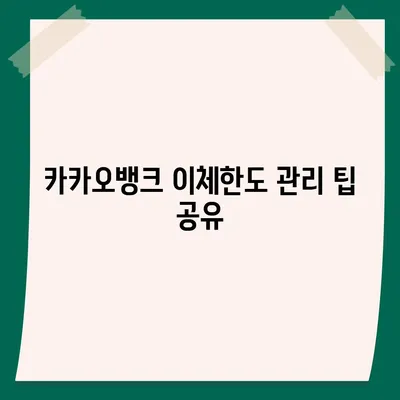 카카오뱅크 pc버전 이체한도 증액