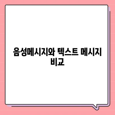 카카오톡 음성메시지