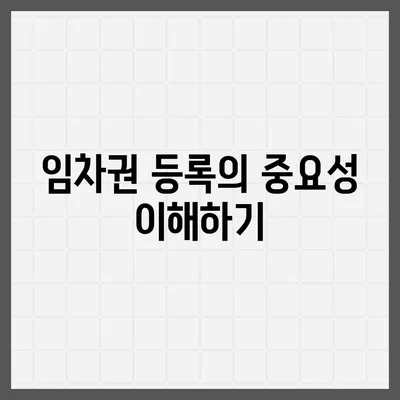 임차권 등록 명령 후 권리 보호 방법