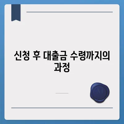 카카오뱅크 pc버전 비상금대출 신청