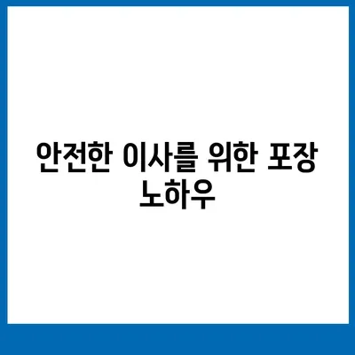 창원 포장 이사전문 용달이사 및 원룸이사 반포장 이사