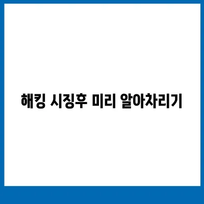 카카오톡 해킹 예방 | 강력한 비밀번호와 보호 기능 활용