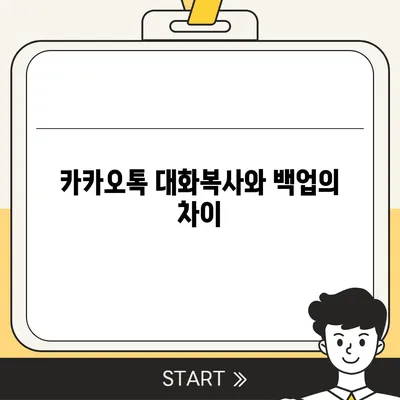 카카오톡 대화복사