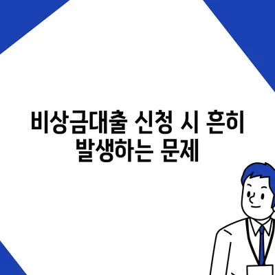 카카오뱅크 pc버전 비상금대출거절