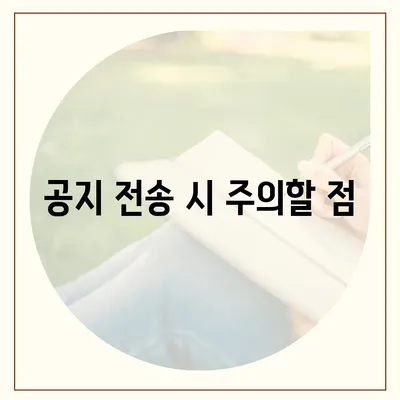 카카오톡 공지