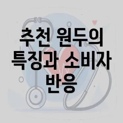 추천 원두의 특징과 소비자 반응