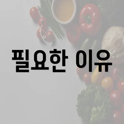 필요한 이유