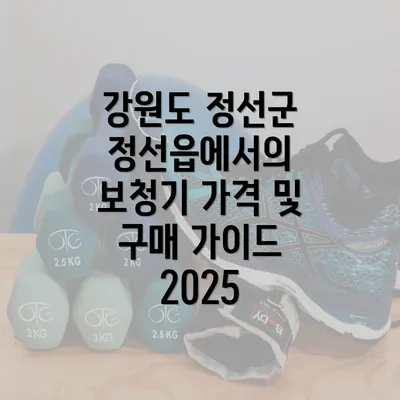 강원도 정선군 정선읍에서의 보청기 가격 및 구매 가이드 2025