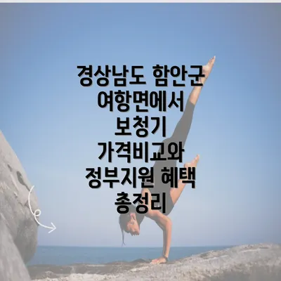 경상남도 함안군 여항면에서 보청기 가격비교와 정부지원 혜택 총정리