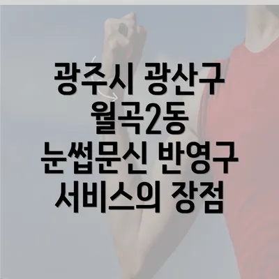 광주시 광산구 월곡2동 눈썹문신 반영구 서비스의 장점