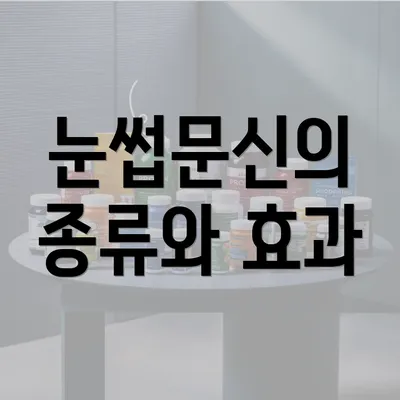 눈썹문신의 종류와 효과