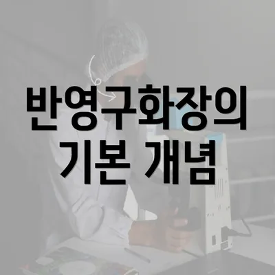 반영구화장의 기본 개념