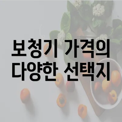 보청기 가격의 다양한 선택지