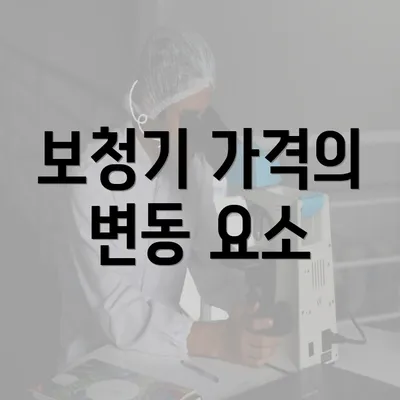 보청기 가격의 변동 요소