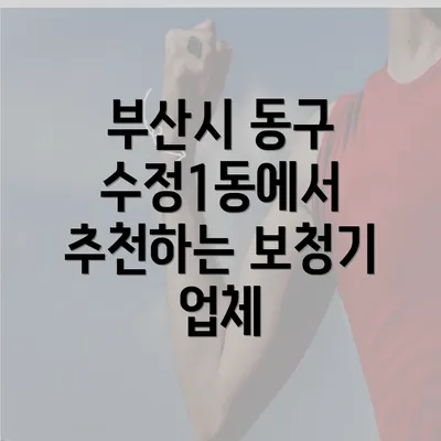 부산시 동구 수정1동에서 추천하는 보청기 업체