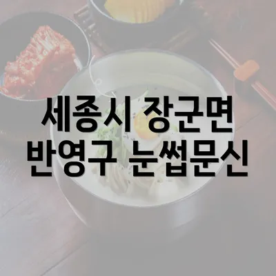 세종시 장군면 반영구 눈썹문신