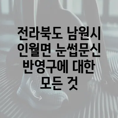 전라북도 남원시 인월면 눈썹문신 반영구에 대한 모든 것