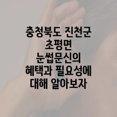 충청북도 진천군 초평면 눈썹문신의 혜택과 필요성에 대해 알아보자